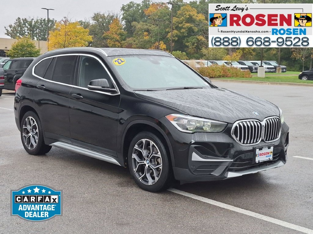 Used 2022 Black BMW xDrive28i image 1