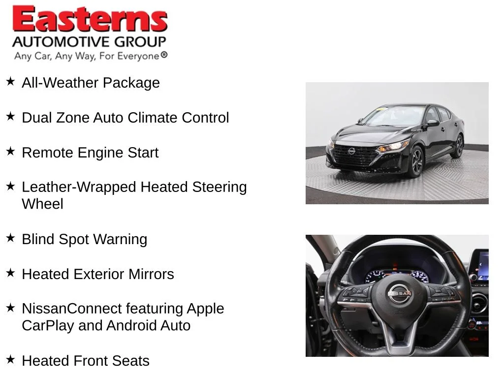 Used 2024 Black Nissan SV image 11