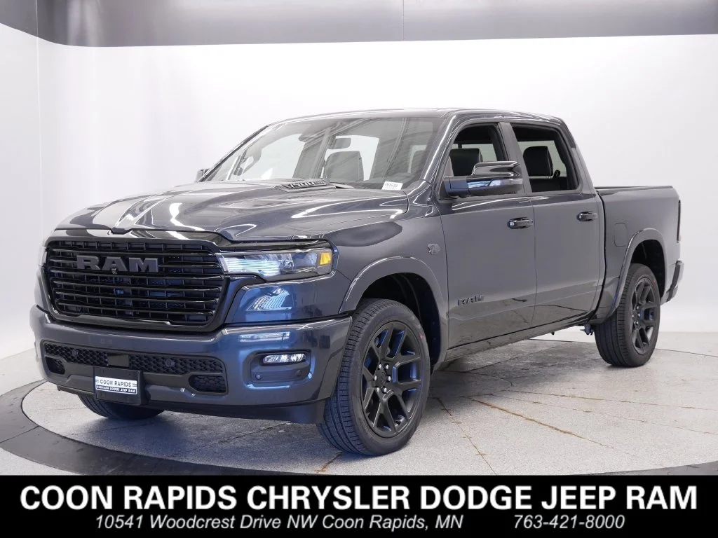 New 2027 Forged Blue Metallic Exterior Paint Ram Laramie image 1