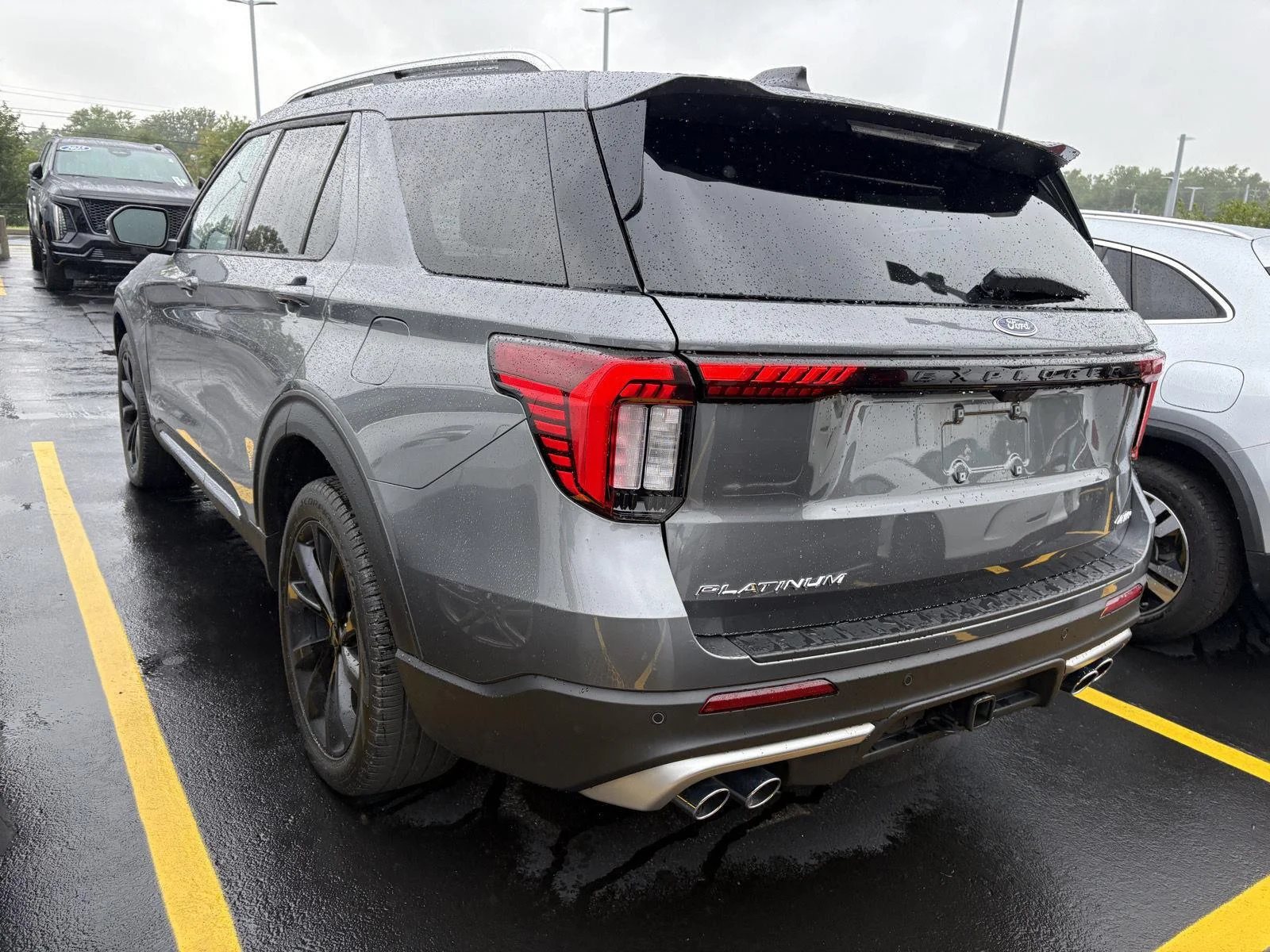 Used 2025 Carbonized Gray Ford Platinum image 4