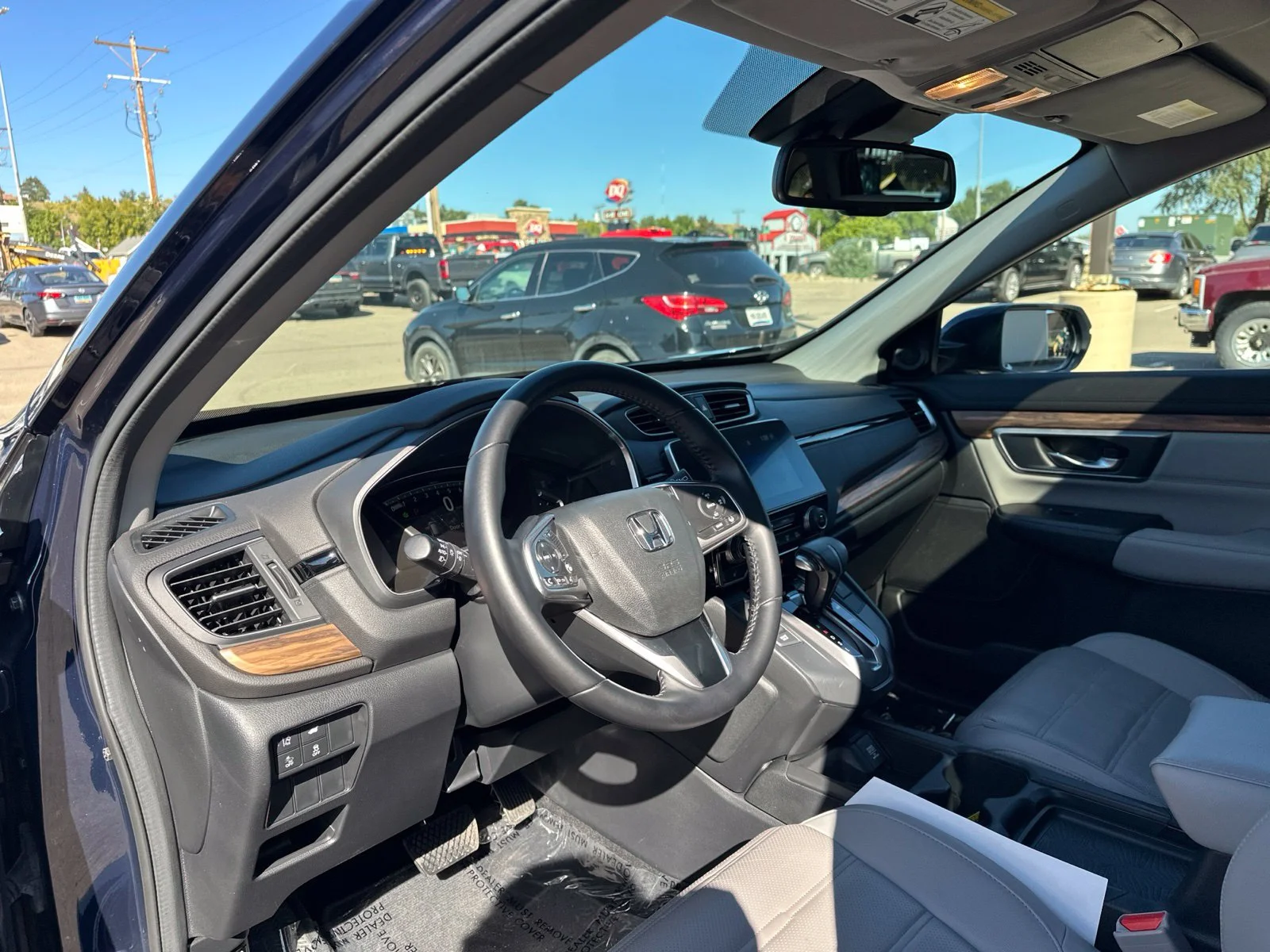 Used 2017 Blue Honda EX-L image 14