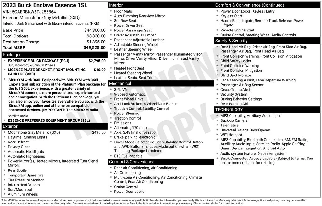 Used 2023 Gray Buick Essence image 17