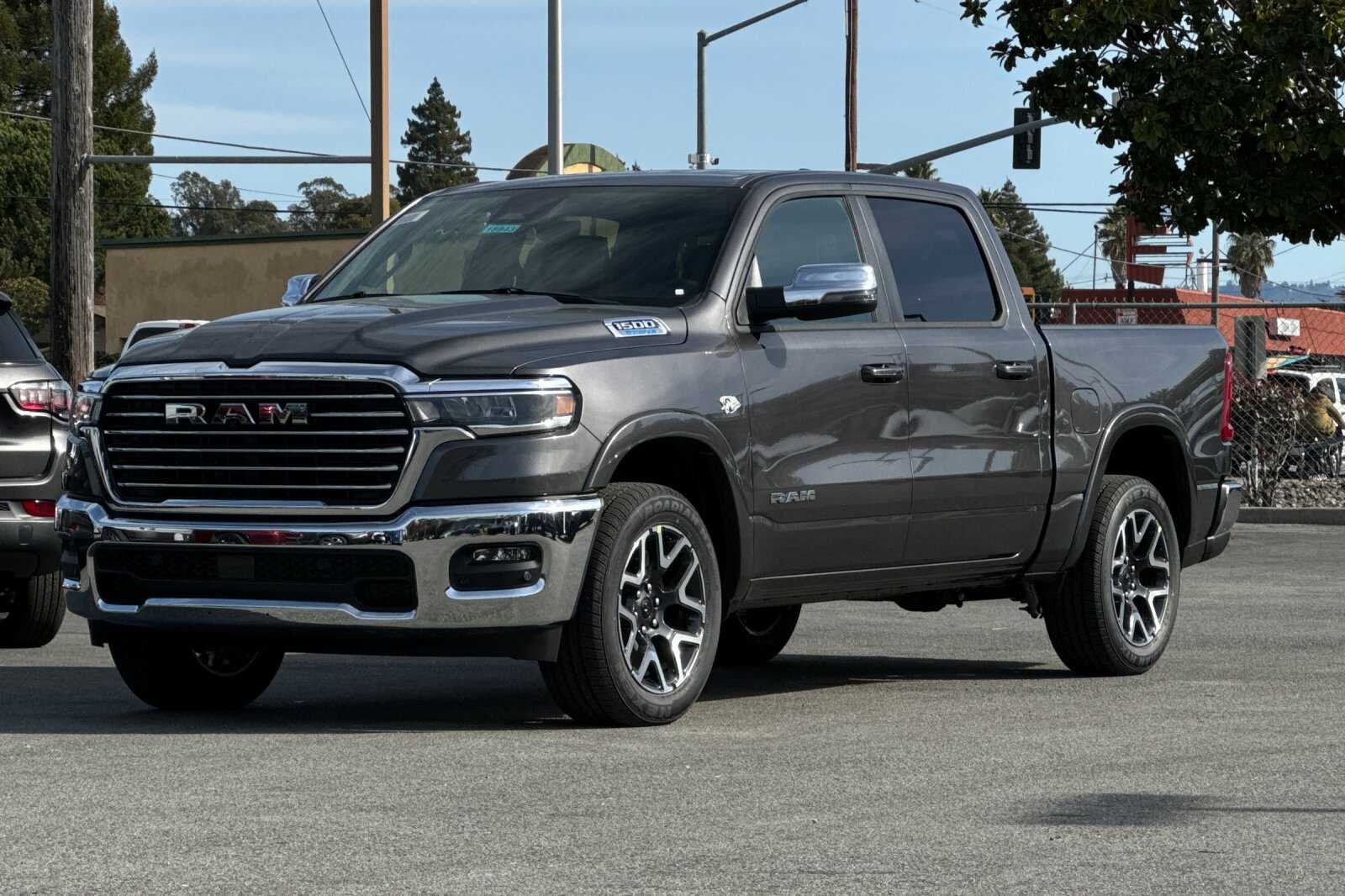 New 2026 Granite Crystal Metallic Clear-Coat Exterior Paint RAM LARAMIE image 8