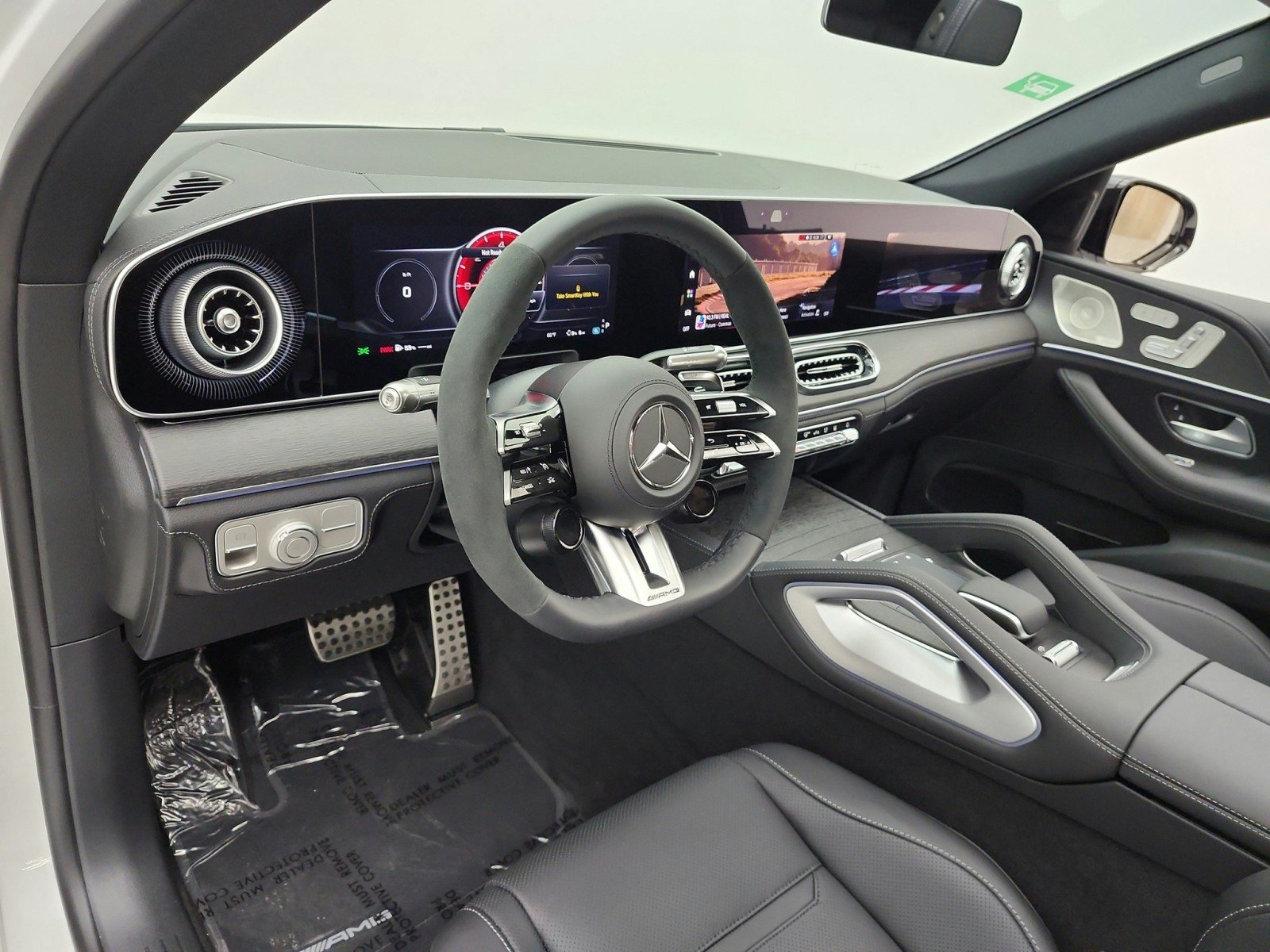 New 2027 MANUFAKTUR Moonlight White Metallic Mercedes-Benz AMG® GLE 53e 4MATIC+ Coupe image 30