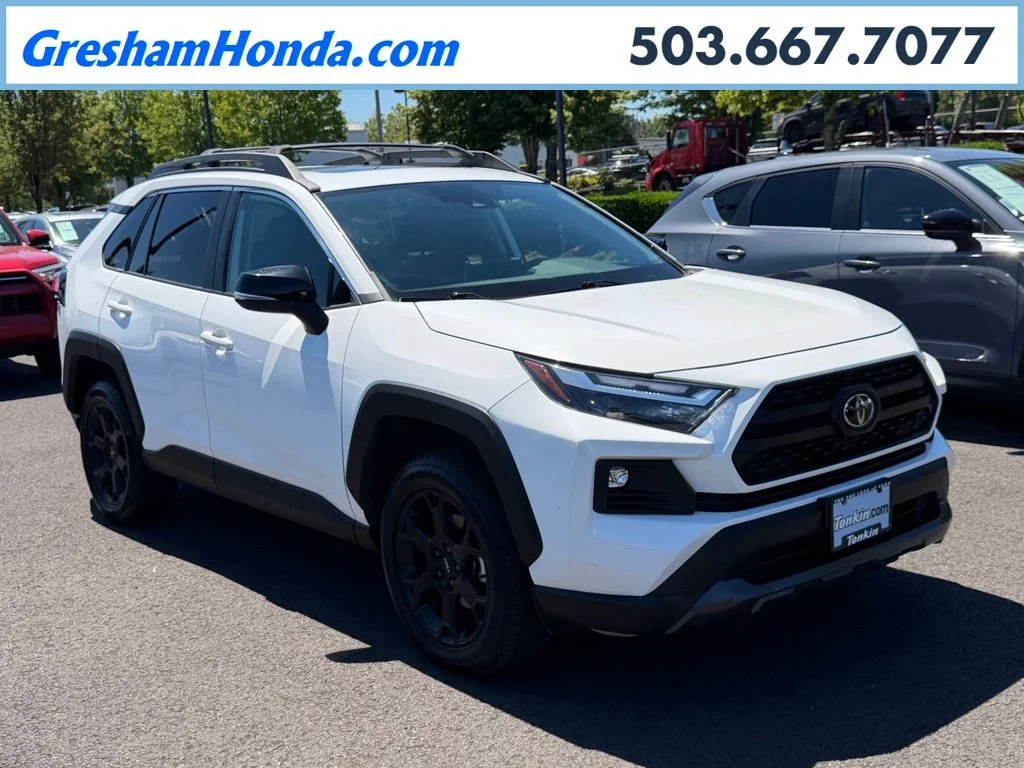 Used 2022 White Toyota TRD Off Road image 1