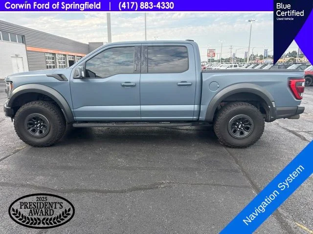 Used 2023 Azure Gray Metallic Ford Raptor image 10