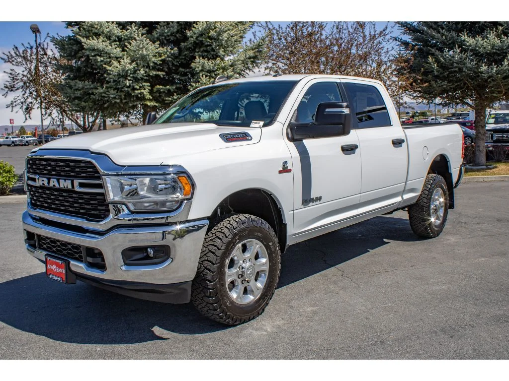 Used 2023 Bright White Clearcoat Ram Big Horn image 4
