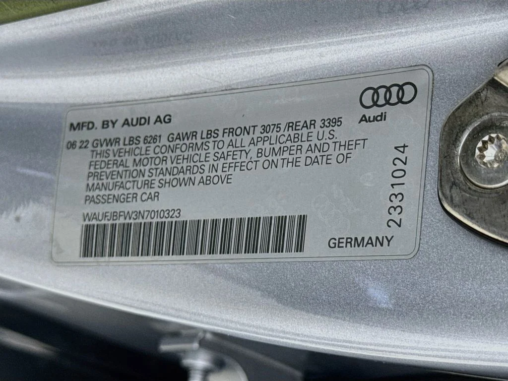 Used 2022 Silver Audi Premium Plus image 32