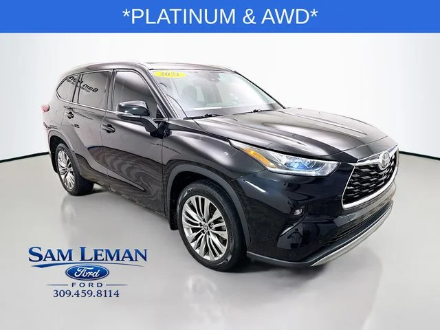 2021 Toyota Highlander Platinum for sale at Sam Leman Ford