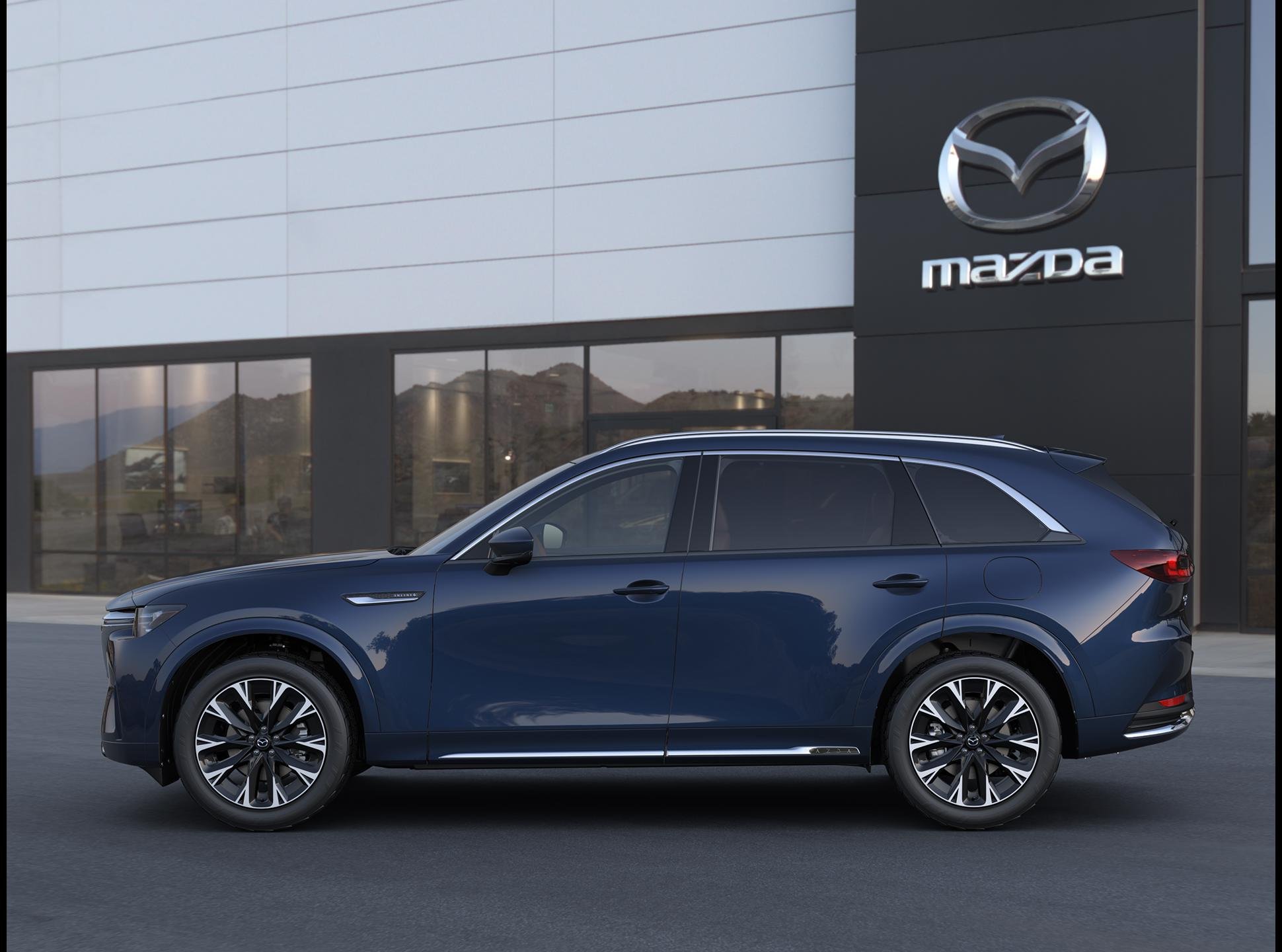 New 2026 Deep Crystal Blue Mica Mazda 3.3 Turbo S Premium Plus AWD image 3