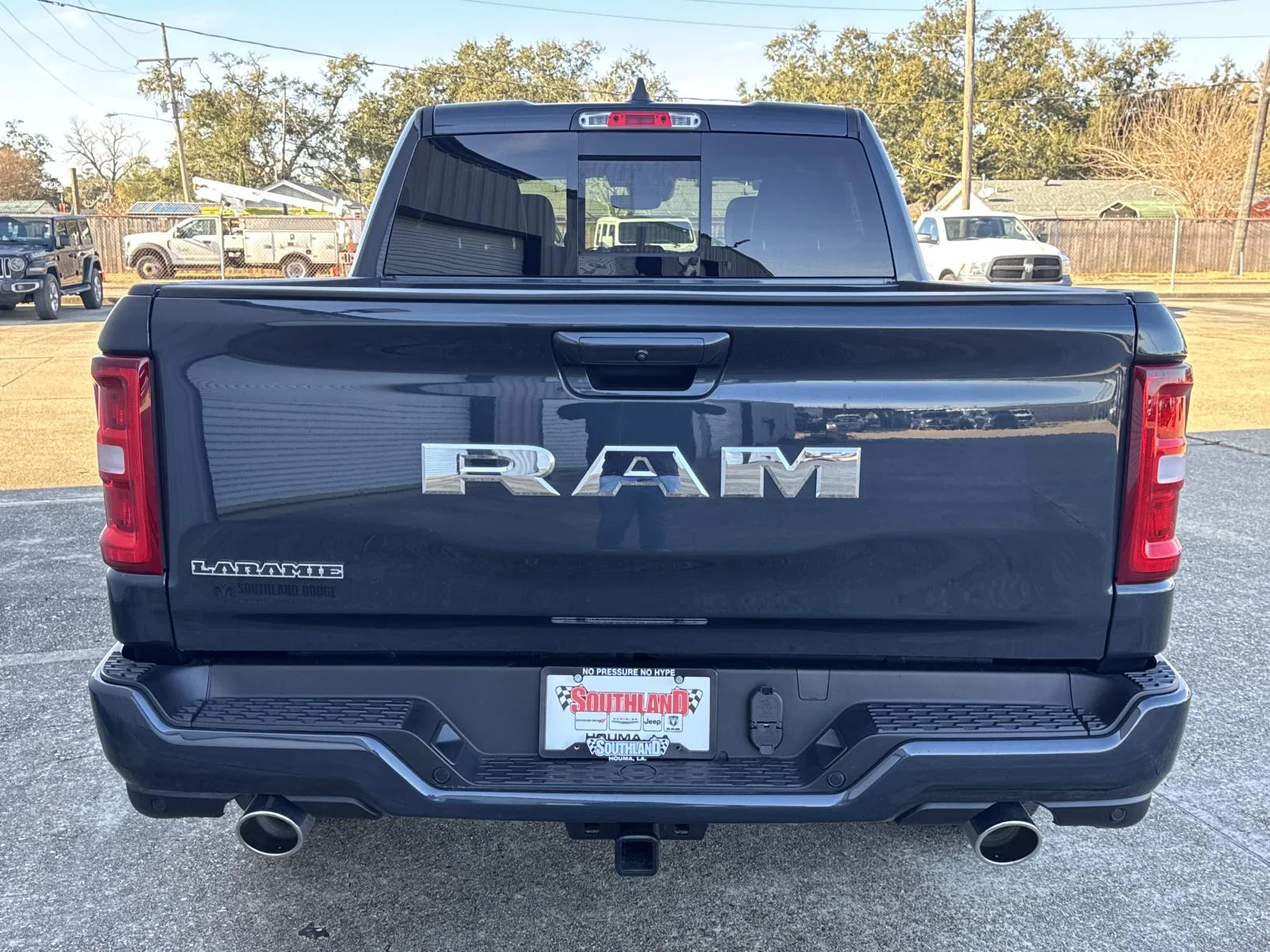 New 2026 Forged Blue Metallic Exterior Paint RAM Laramie image 5