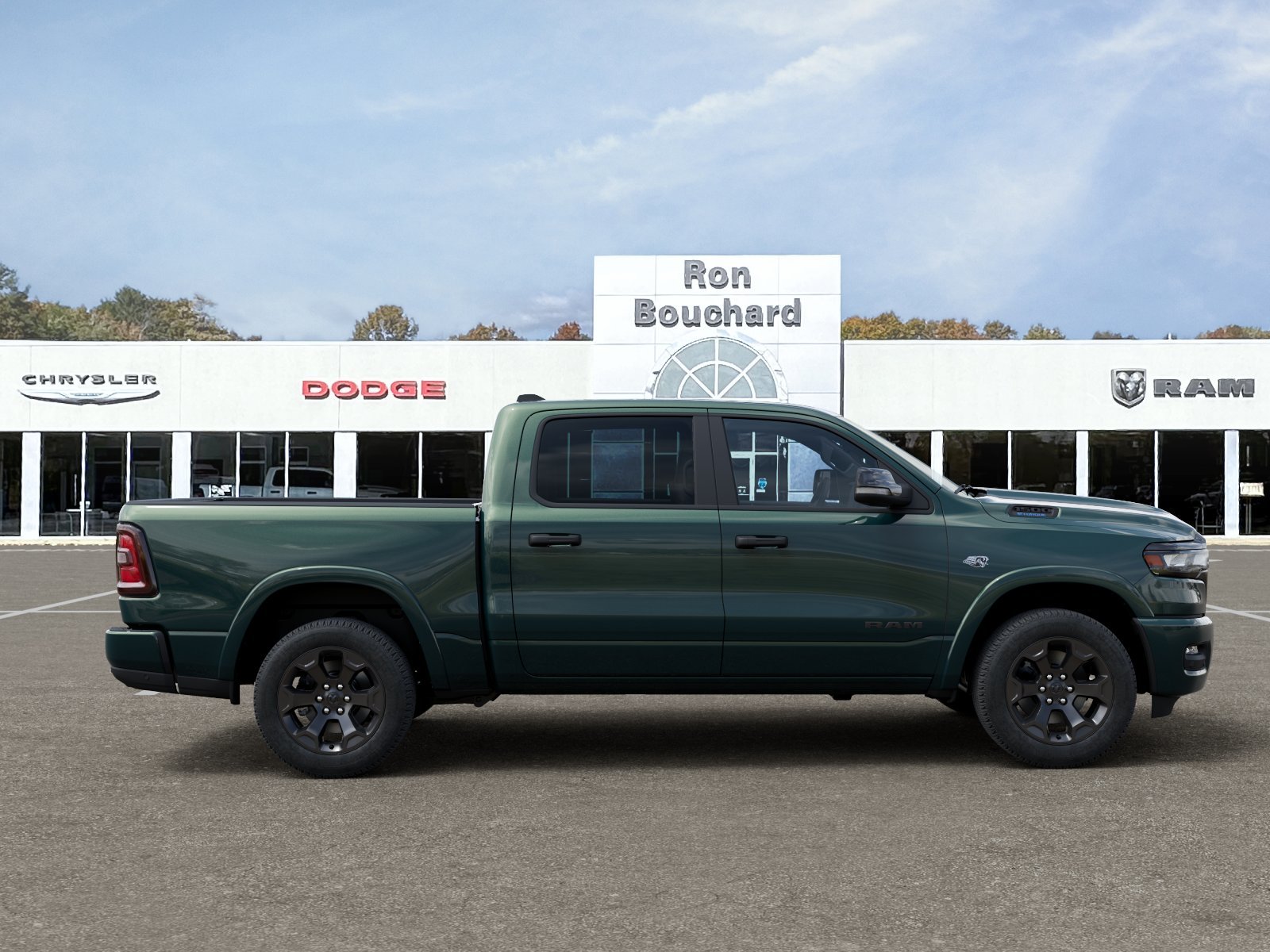 New 2026 Serrano-Green Metallic Exterior Paint RAM Big Horn image 47