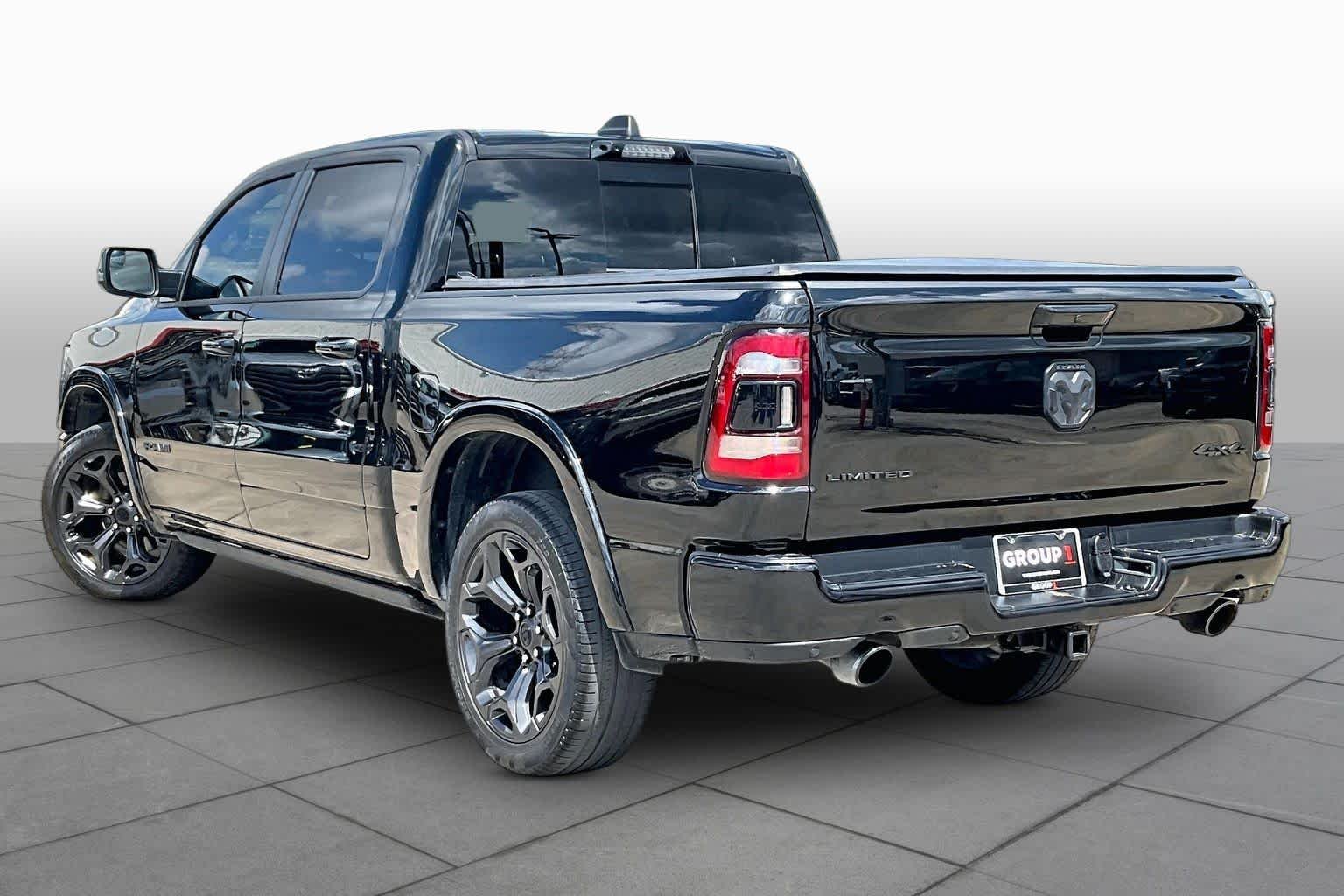 Used 2023 Diamond Black Crystal Pearlcoat Ram Limited image 12