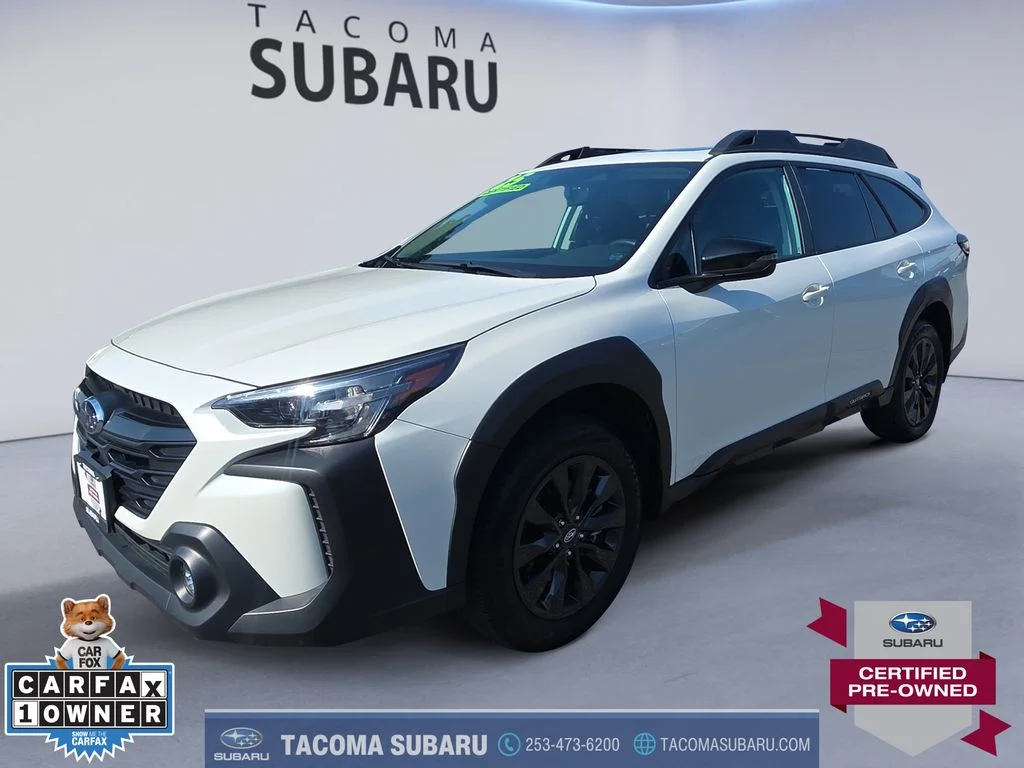 Certified Used 2025 White Subaru Onyx Edition image 1