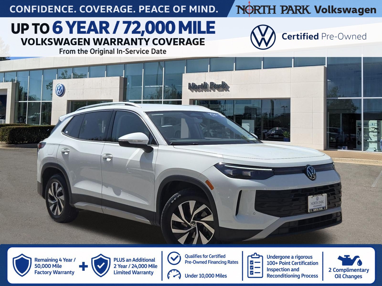 Certified Used 2026 White Volkswagen S image 1