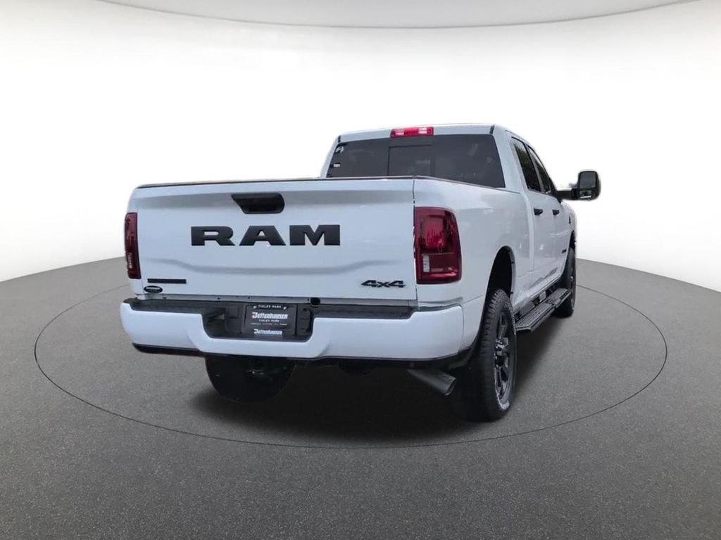 New 2026 Bright White Clear-Coat Exterior Paint RAM Big Horn image 7