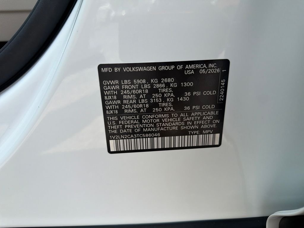 New 2026  Volkswagen 2.0T SE image 28