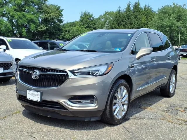 Used 2018 Includes Spectra Gray lower exterior accent color. Buick Premium image 3