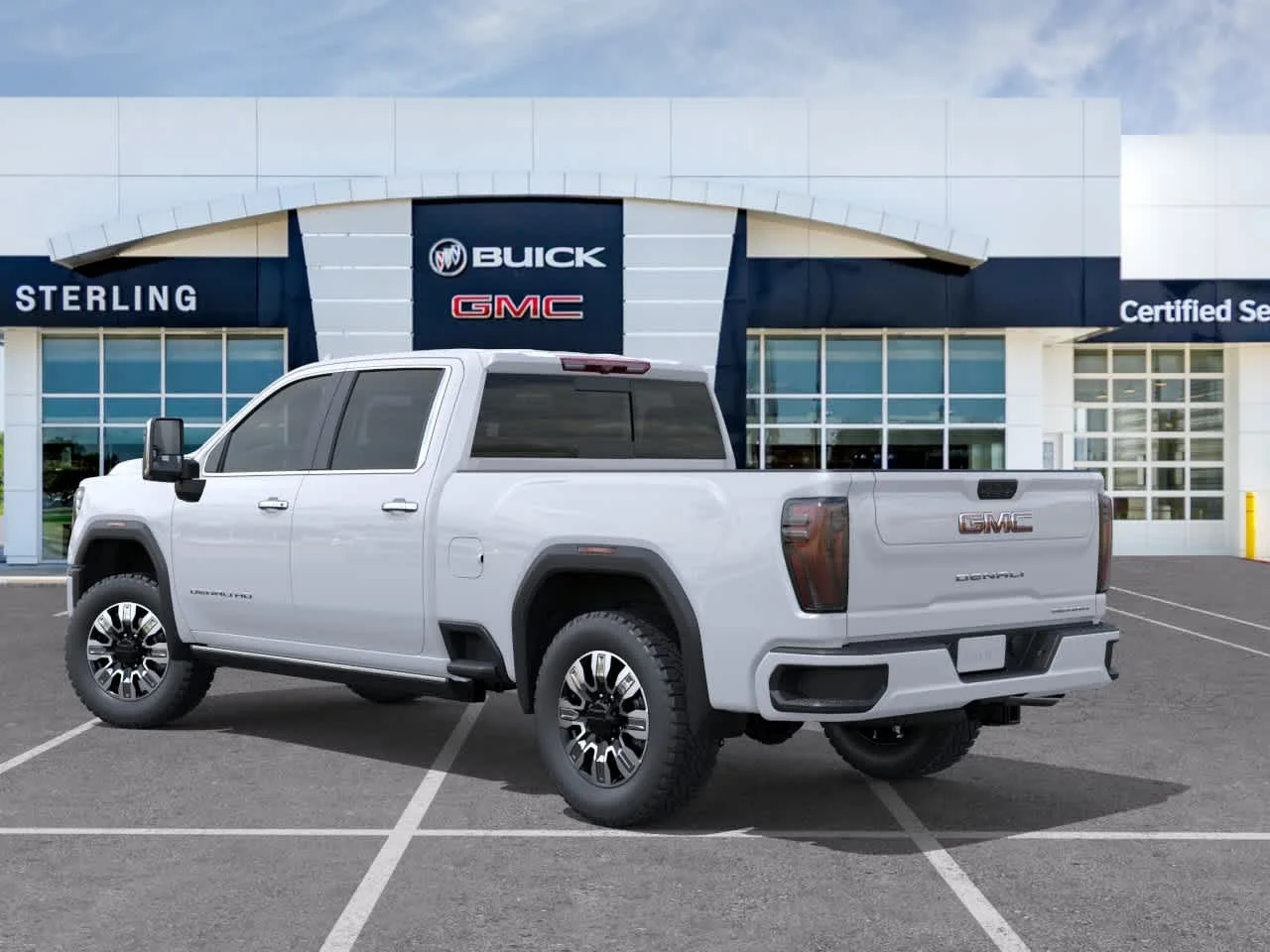 New 2026 Glacier White Tricoat GMC Denali image 3