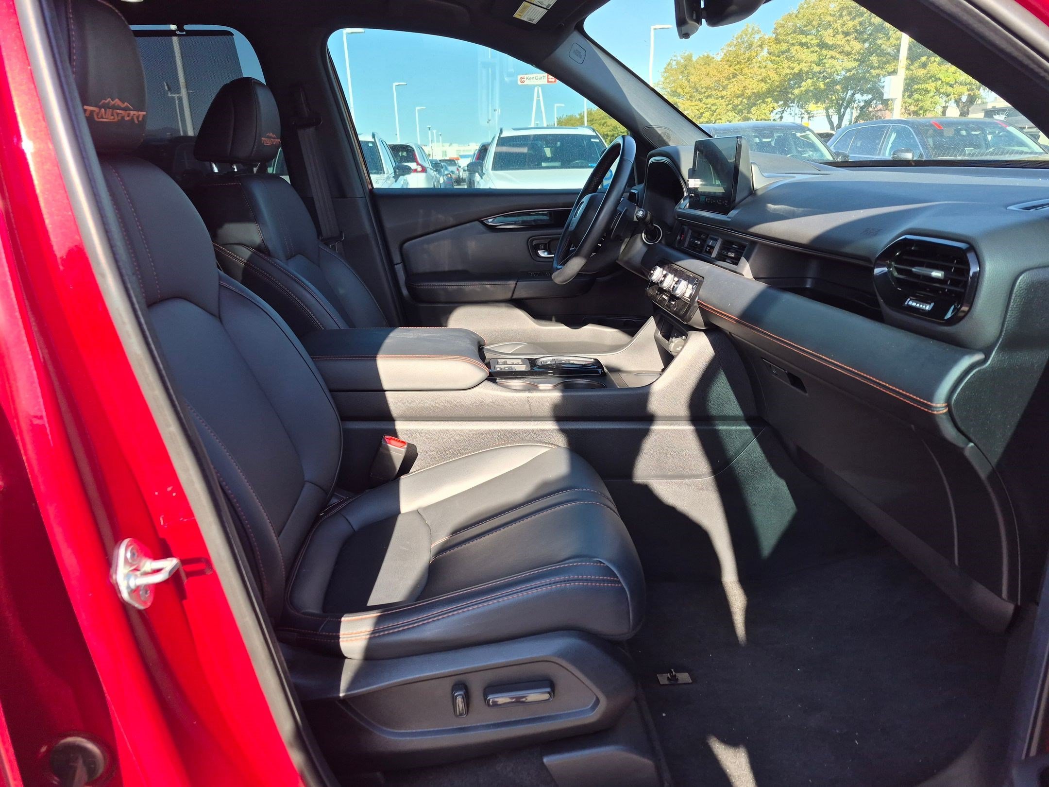 Used 2025 Radiant Red Metallic II Honda TrailSport image 29