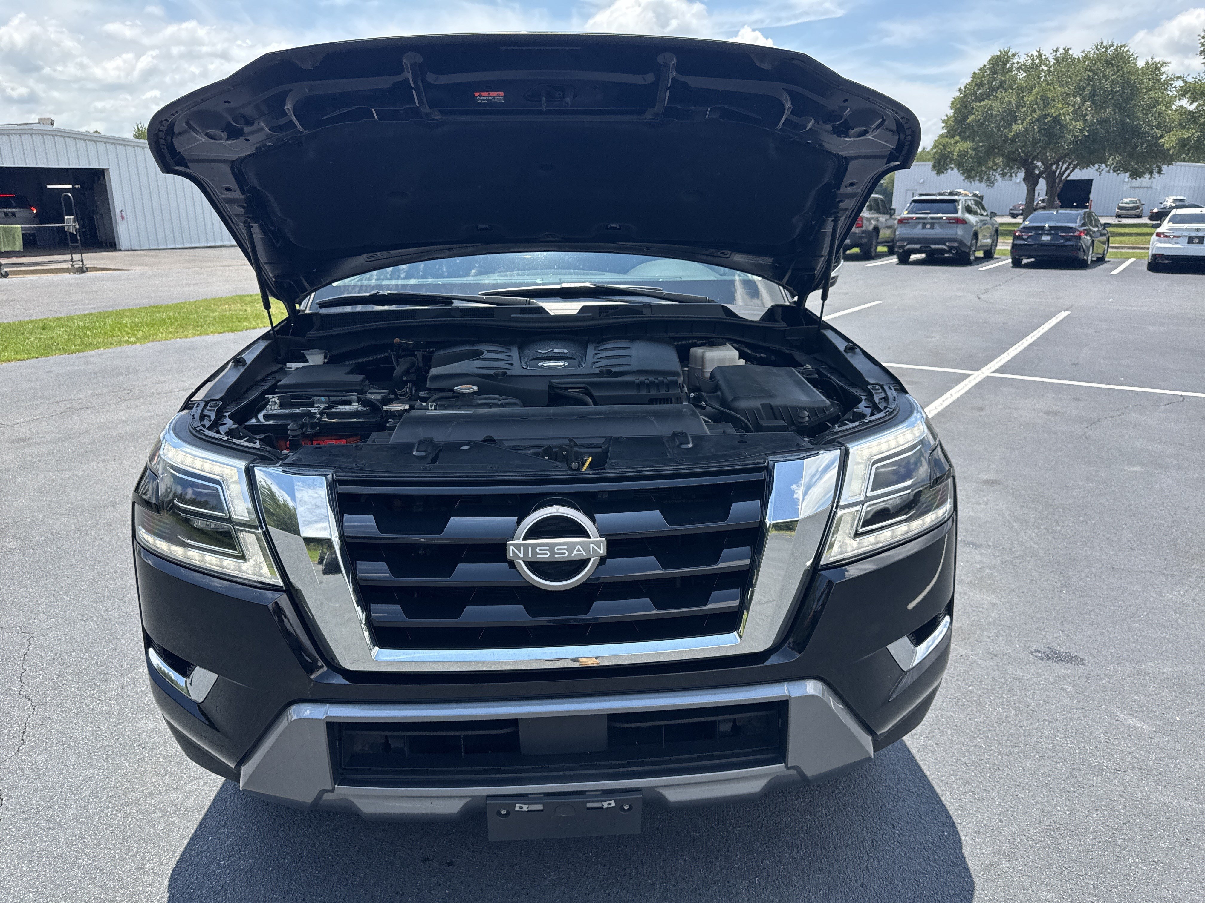 Used 2024 Super Black Nissan SV image 38