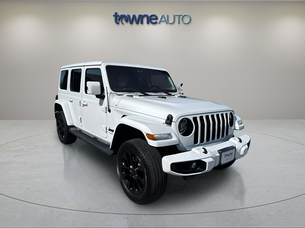 Used 2021 White Jeep Unlimited Sahara High Altitude image 8
