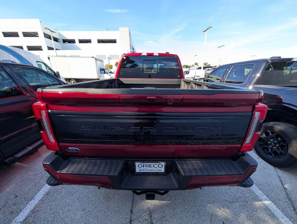 New 2026 Ruby Red Metallic Tinted Clearcoat Ford F-350® Platinum® image 10
