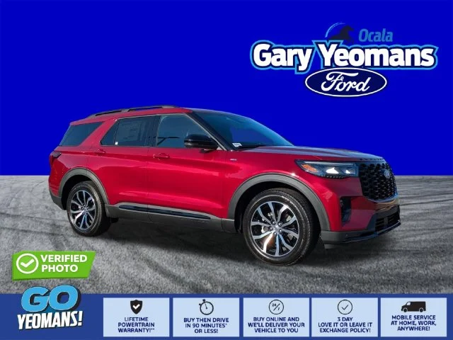 New 2027 Ruby Red Metallic Tinted Clearcoat Ford ST-Line image 1