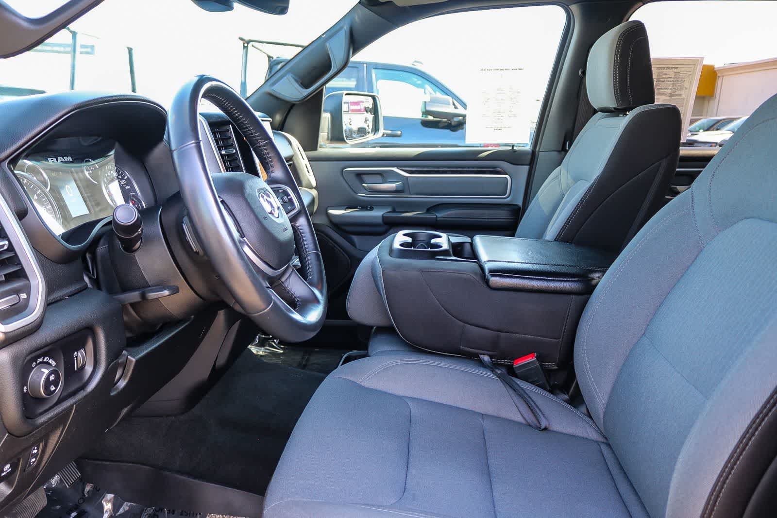 Used 2022 Patriot Blue Pearlcoat Ram Big Horn image 17