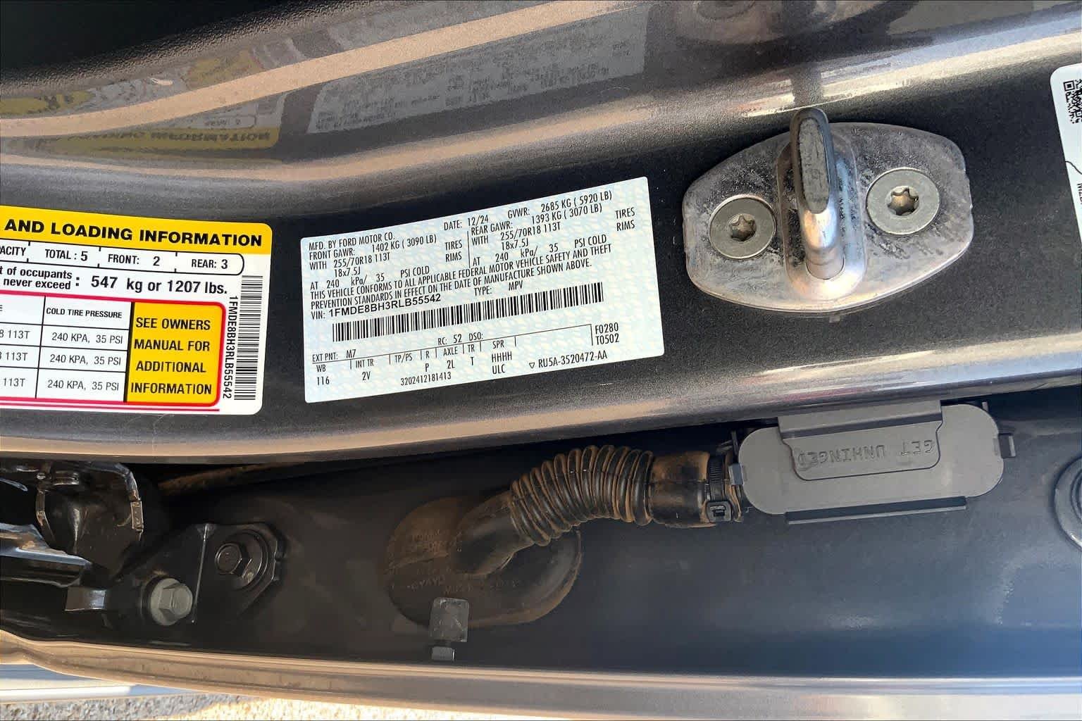Used 2024 Carbonized Gray Metallic Ford Outer Banks image 37