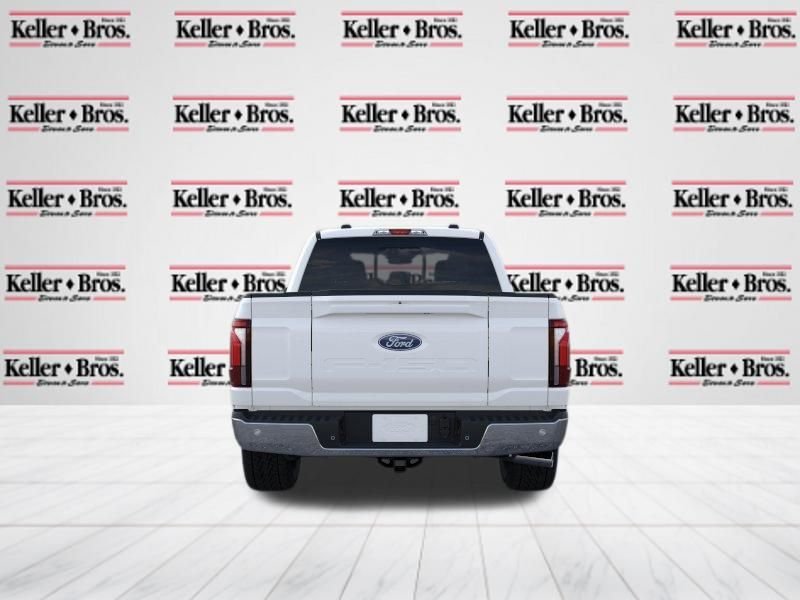 New 2026 Star White Metallic Tri-Coat Ford Lariat image 6