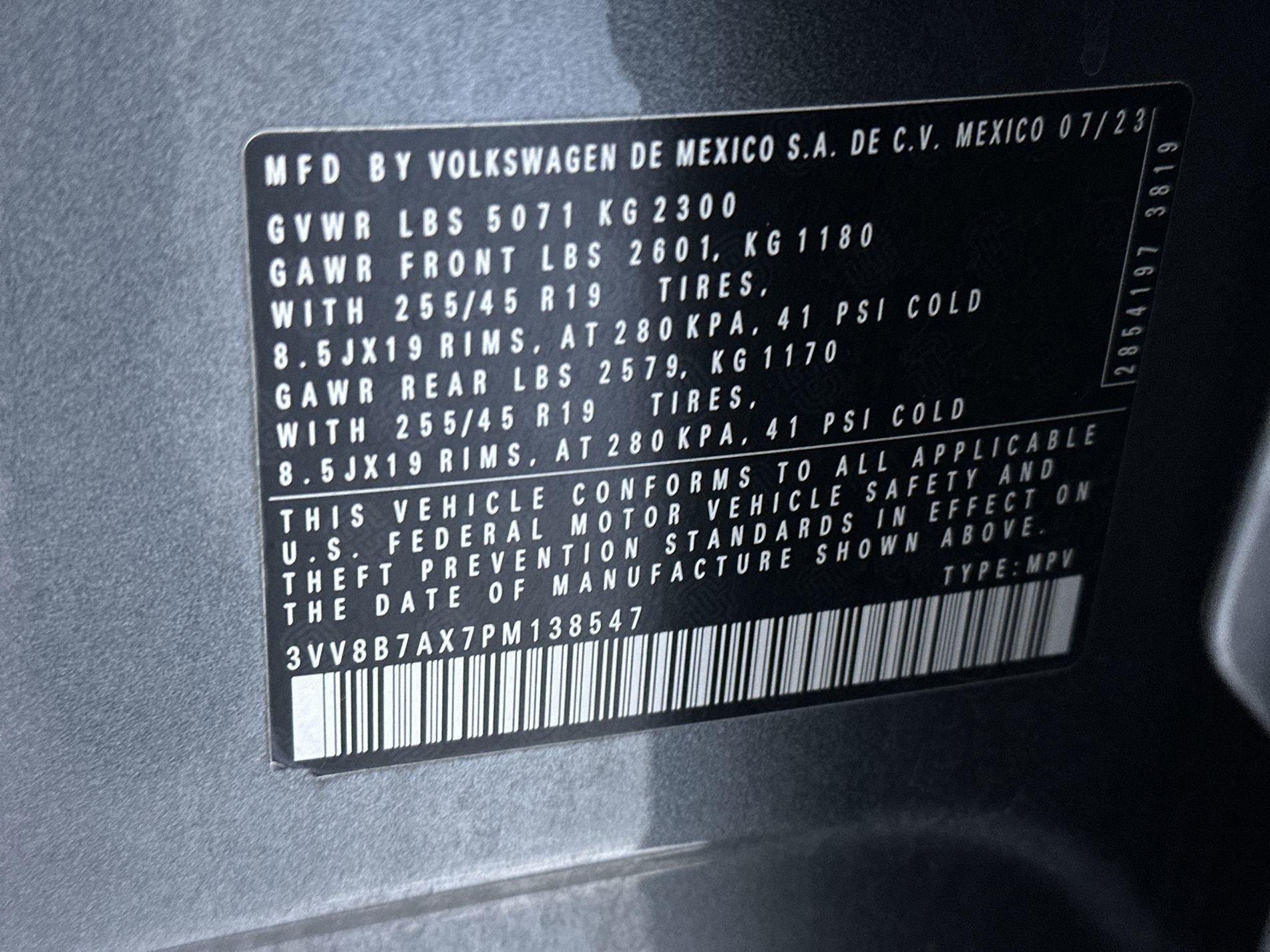 Used 2023 Gray Volkswagen SE R-Line Black image 13