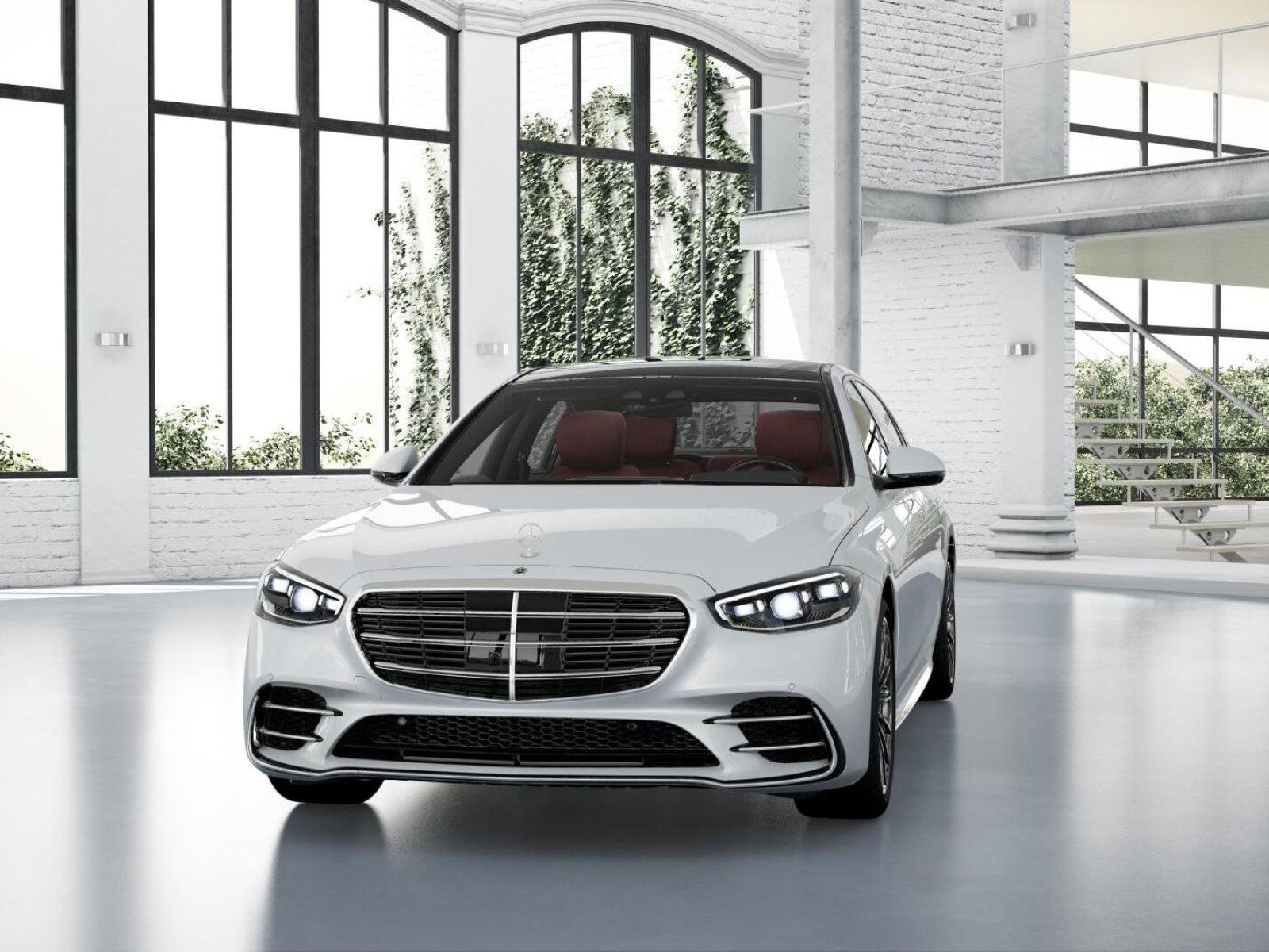 New 2026 MANUFAKTUR Moonlight White Metallic Mercedes-Benz S 580 image 42