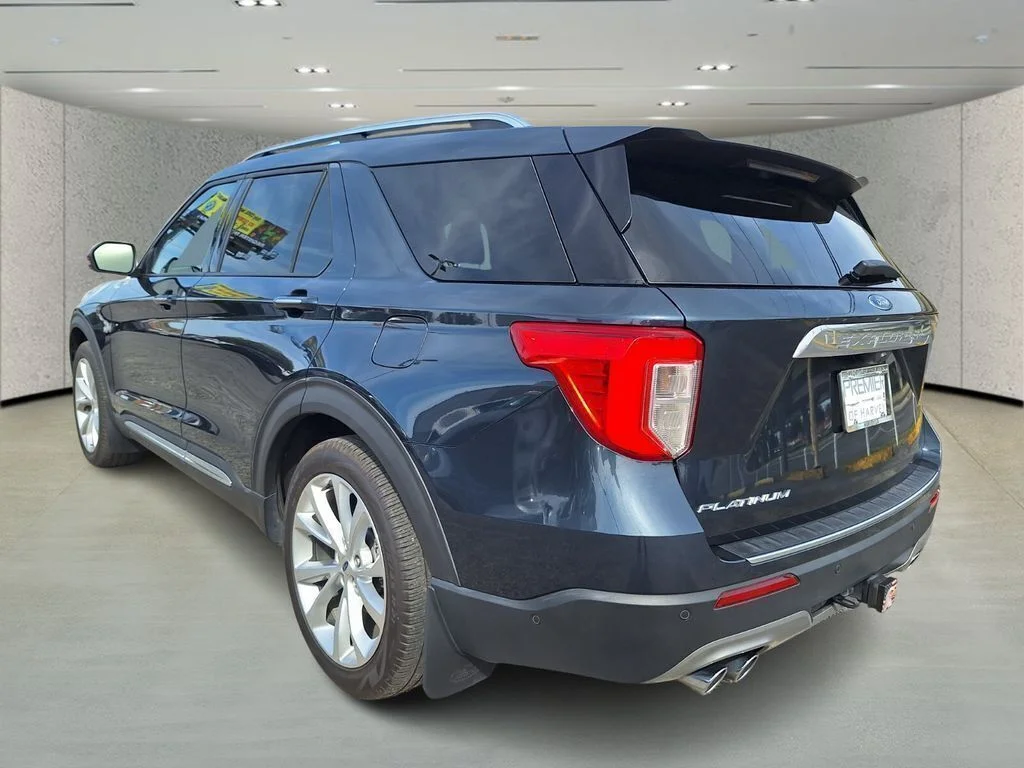 Used 2022 Blue Ford Platinum image 3