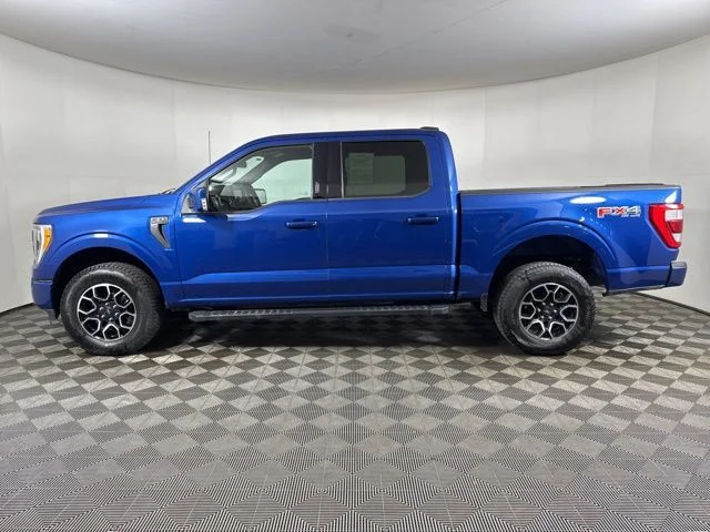 Used 2023 Blue Metallic Ford Lariat image 6
