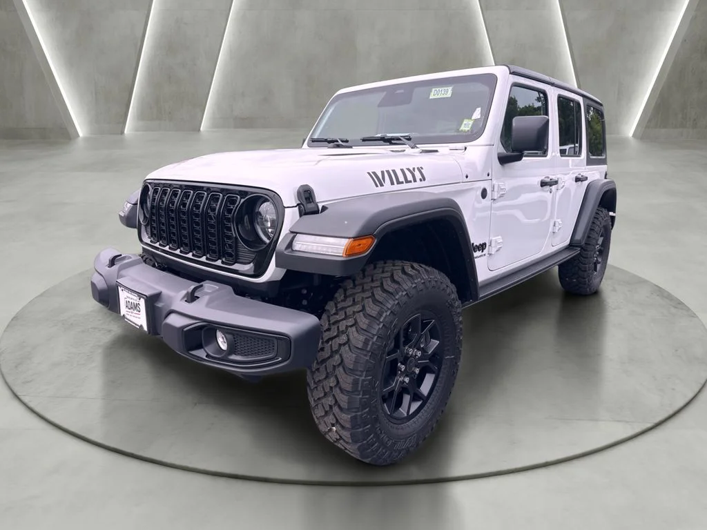 New 2026 Bright White Clearcoat Jeep Willys image 3