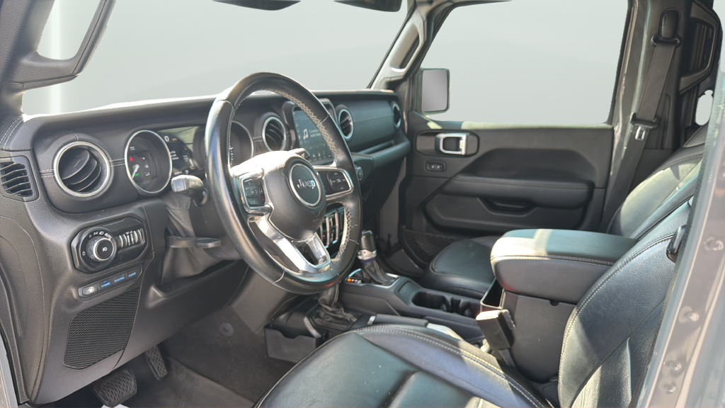 Used 2021 Gray Clearcoat Jeep Unlimited Sahara 4xe image 21