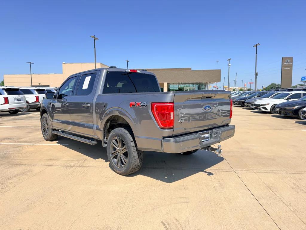 Used 2022 Carbonized Gray Metallic Ford XLT image 8