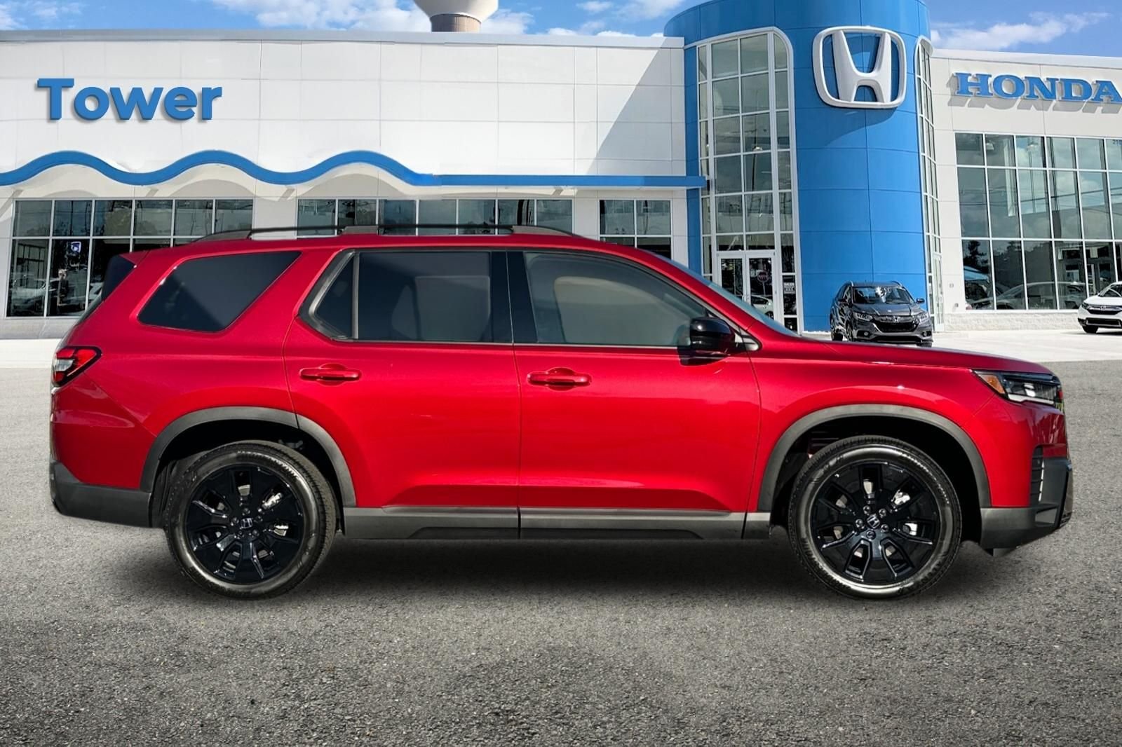 New 2026 Radiant Red Metallic II Honda Black Edition image 3