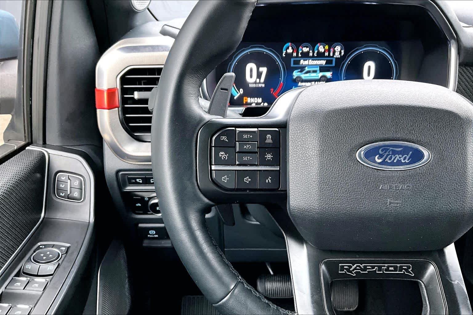 Used 2023 Azure Gray Metallic Tri-Coat Ford Raptor image 24