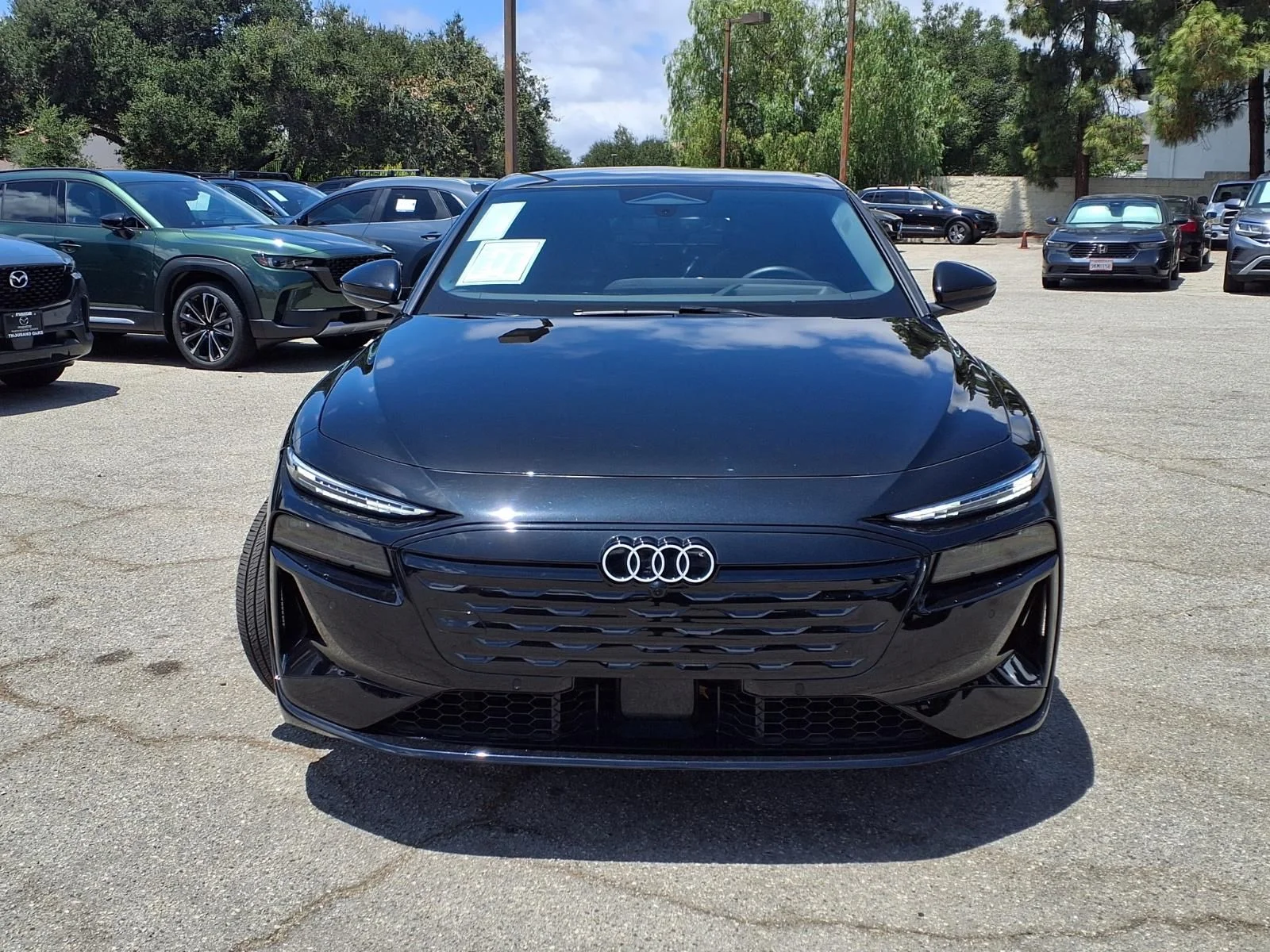 Used 2025 Black Audi Premium Plus image 2
