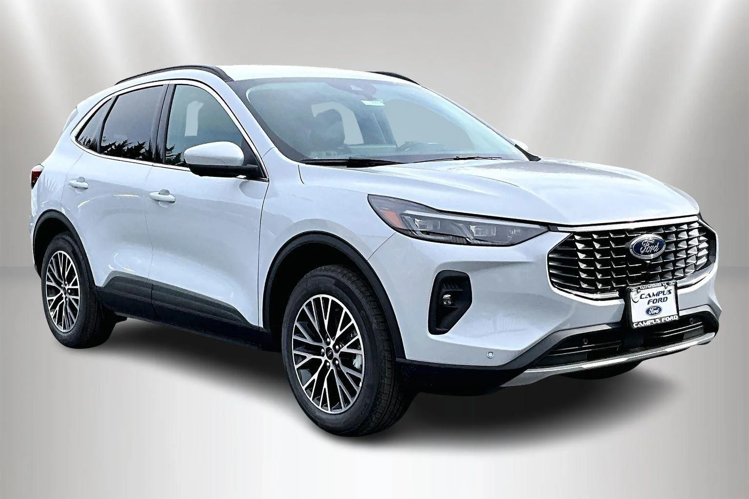 New 2026 Space Silver Metallic Ford PHEV image 2