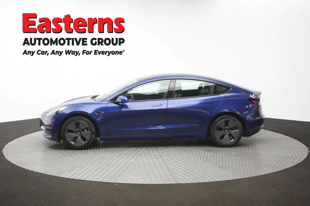 Used 2021 Blue Tesla Standard Range Plus image 54