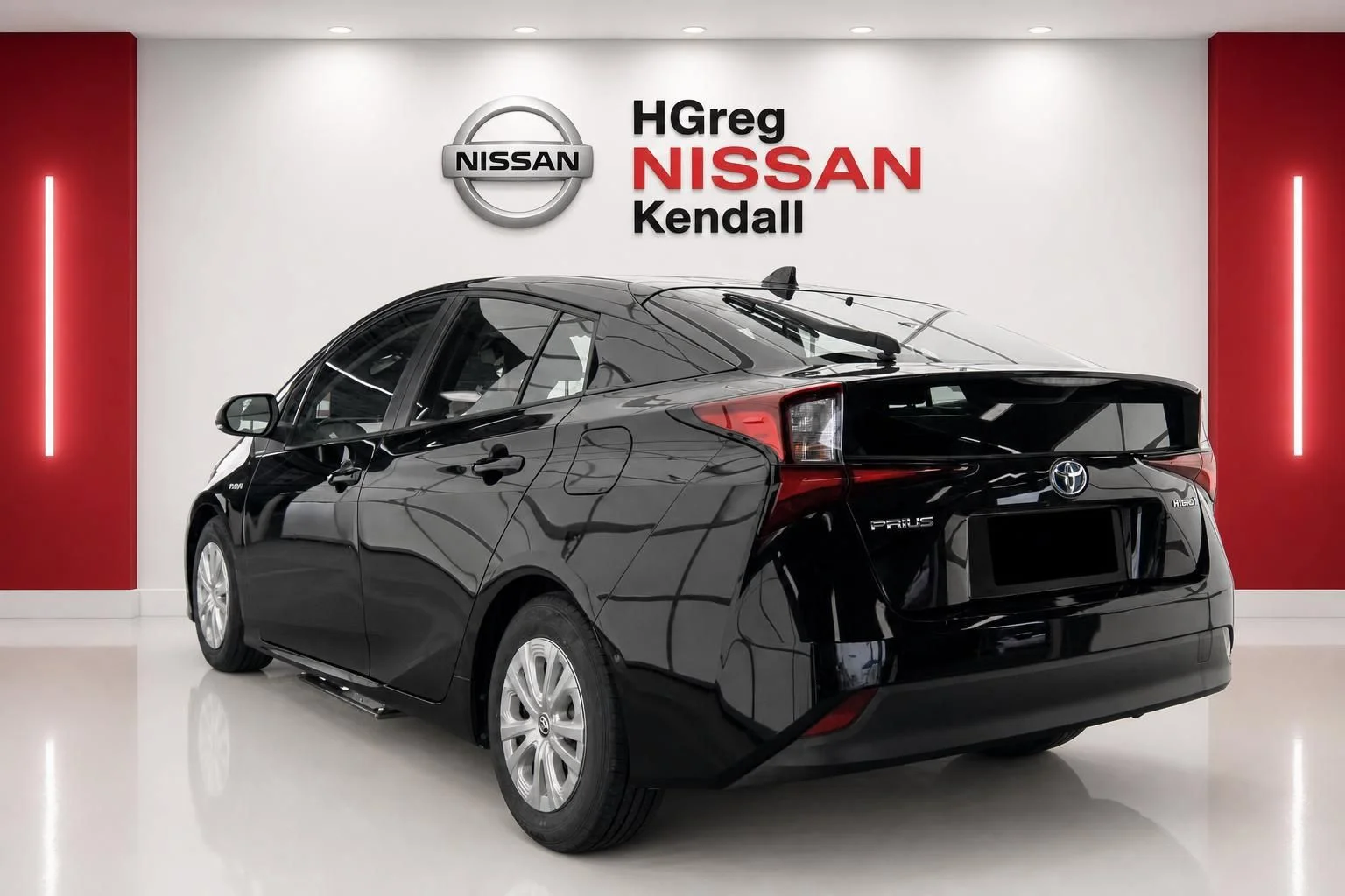 Used 2021 Black Toyota LE image 2