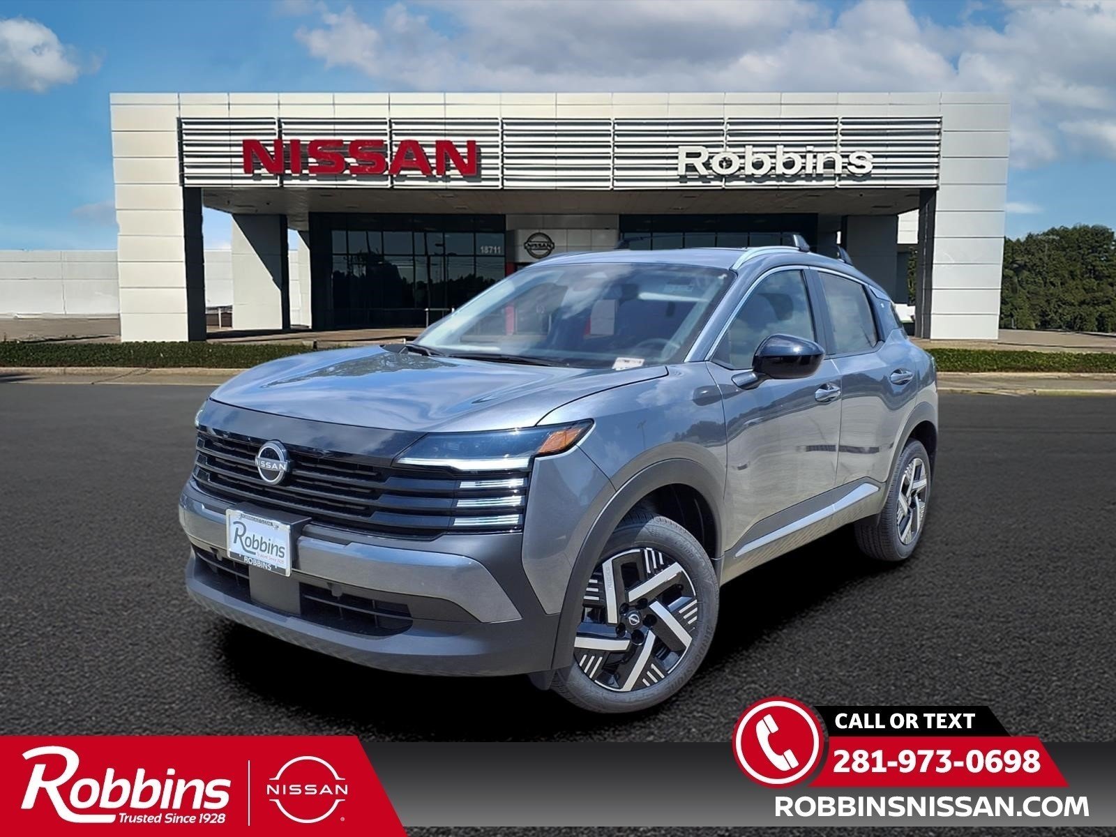 New 2026 Gun Metallic Nissan SV image 1