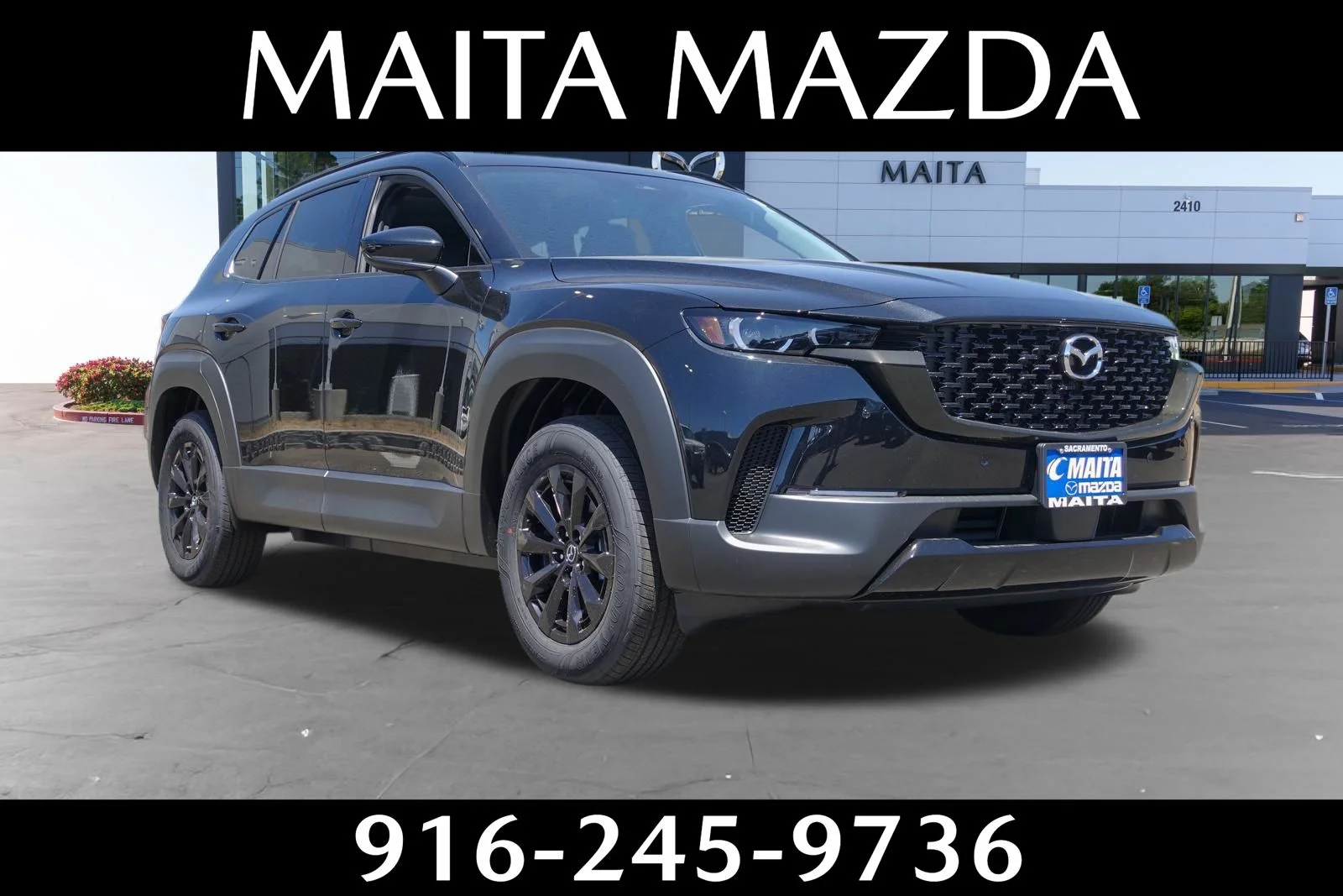 New 2026 Jet Black Mica Mazda Premium image 1