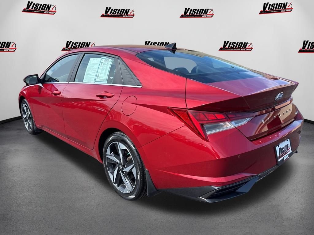 Certified Used 2023 Red Hyundai Limited image 3
