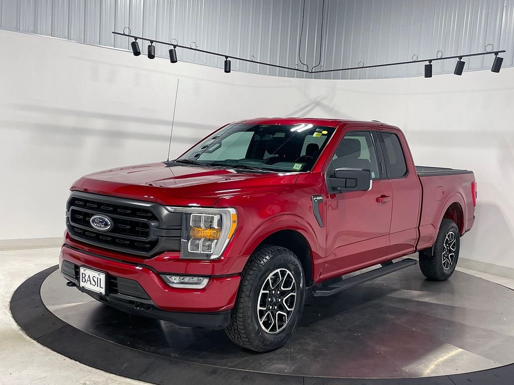Used 2021 Red Ford XLT image 8