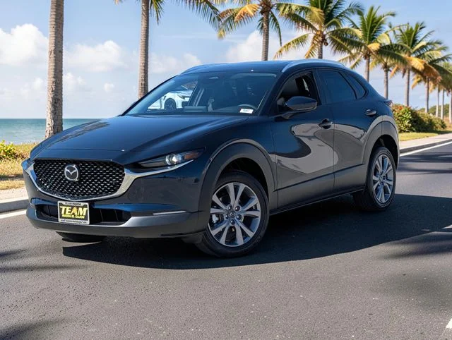New 2026 Deep Crystal Blue Mica Mazda 2.5 S Preferred AWD image 2