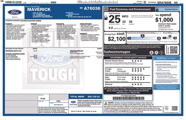 Used 2025 Blue Ford XL image 9